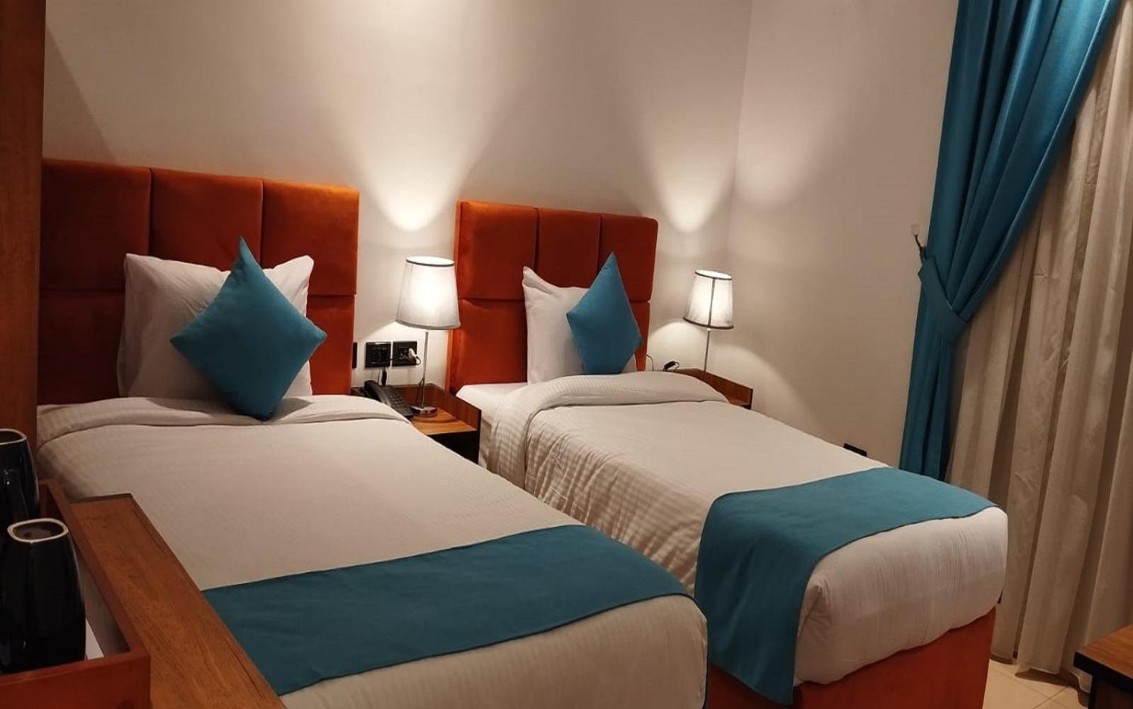 Hotel Pyramids Gem Plaza Kafret el-Gabal Exteriér fotografie