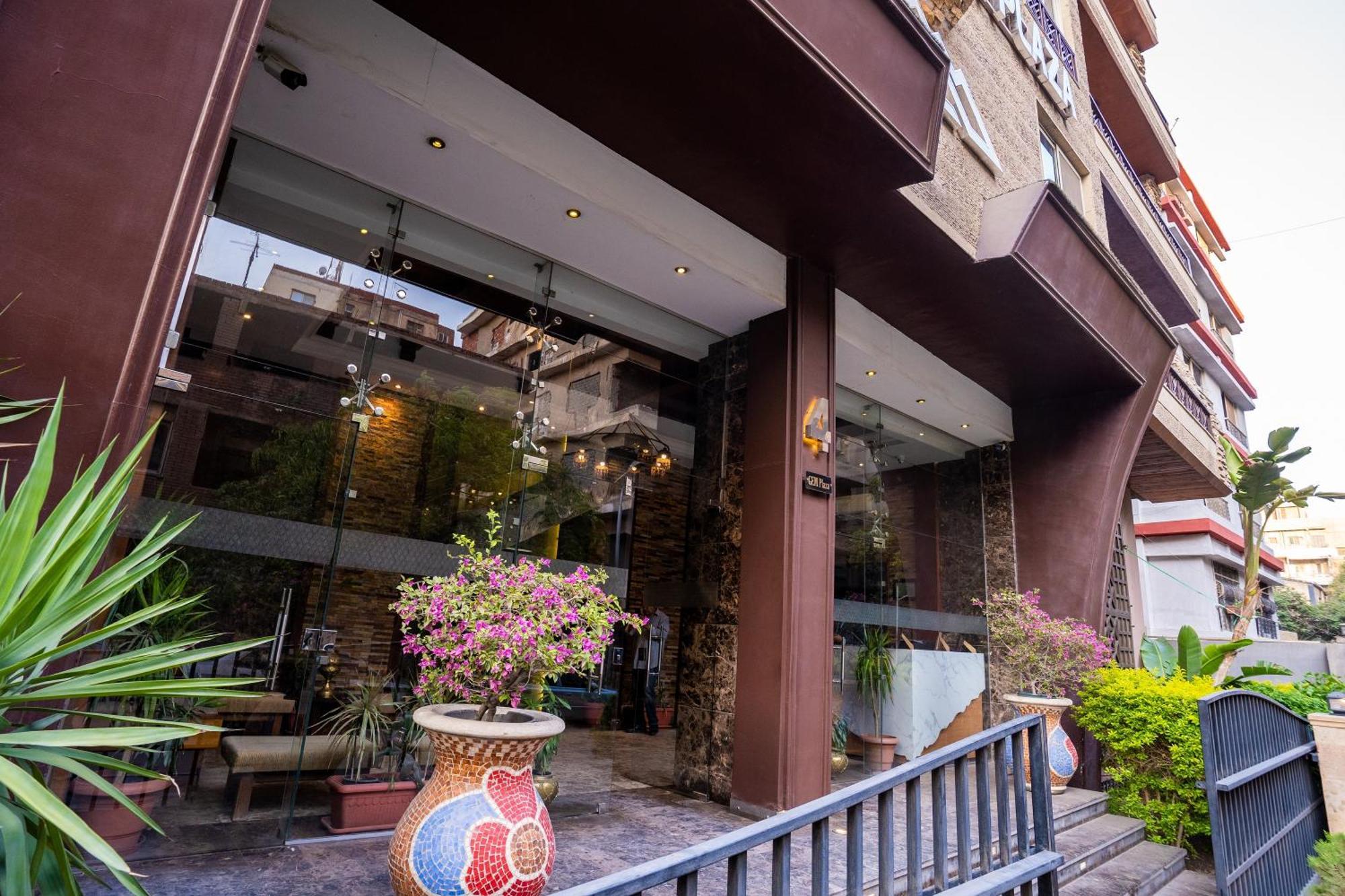 Hotel Pyramids Gem Plaza Kafret el-Gabal Exteriér fotografie