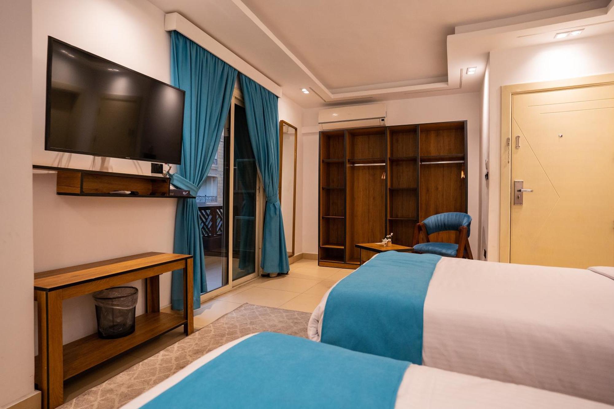 Hotel Pyramids Gem Plaza Kafret el-Gabal Exteriér fotografie