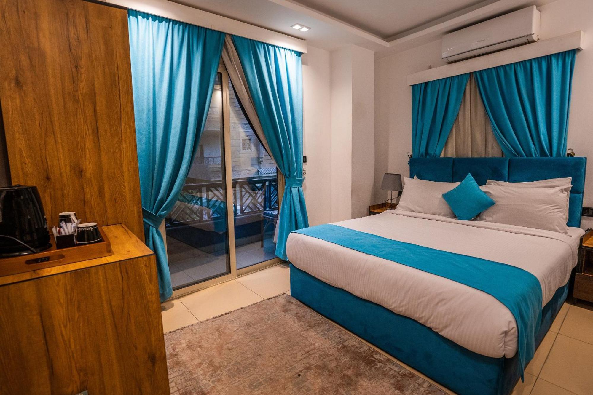 Hotel Pyramids Gem Plaza Kafret el-Gabal Exteriér fotografie